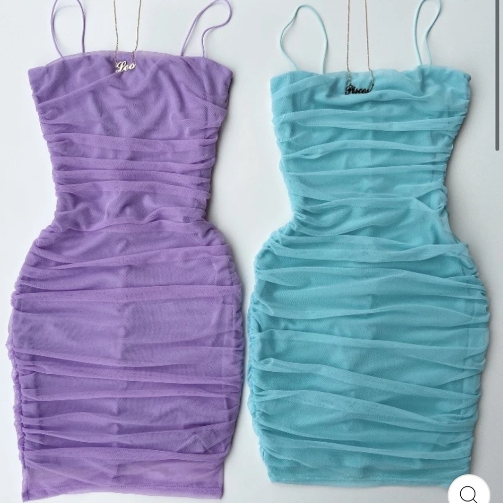 Jasmine Dress in Lilac from Baddieville